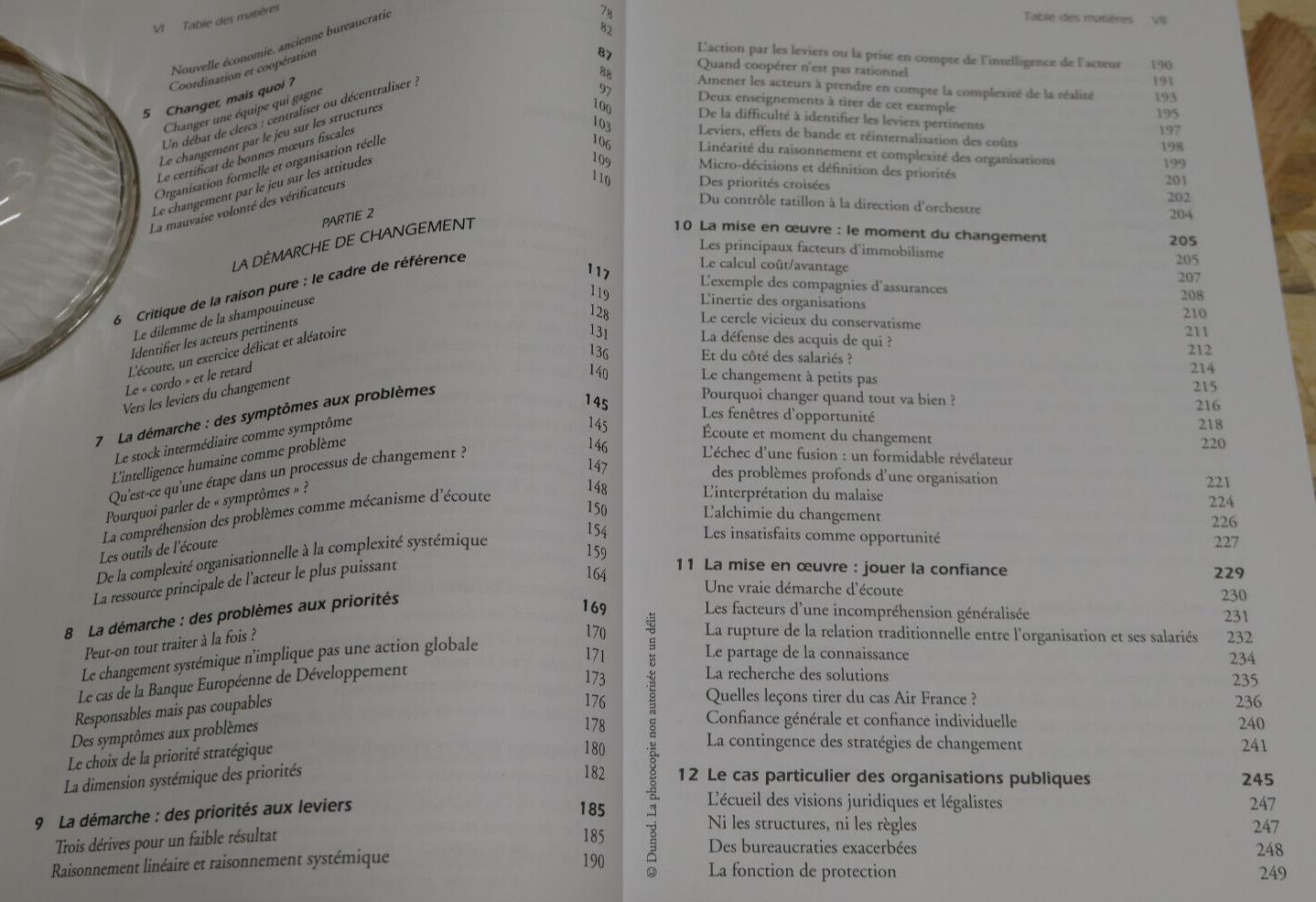 SOCIOLOGIE DU CHANGEMENT / FRANCOIS DUPUY / DUNOD 2005
