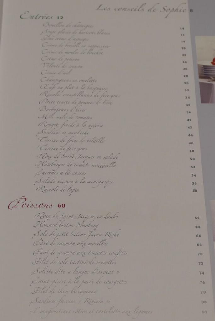 LA CUISINE DE DUCASSE PAR SOPHIE DUDEMAINE / RECETTES GASTRONOMIE PHOTOS / 2006