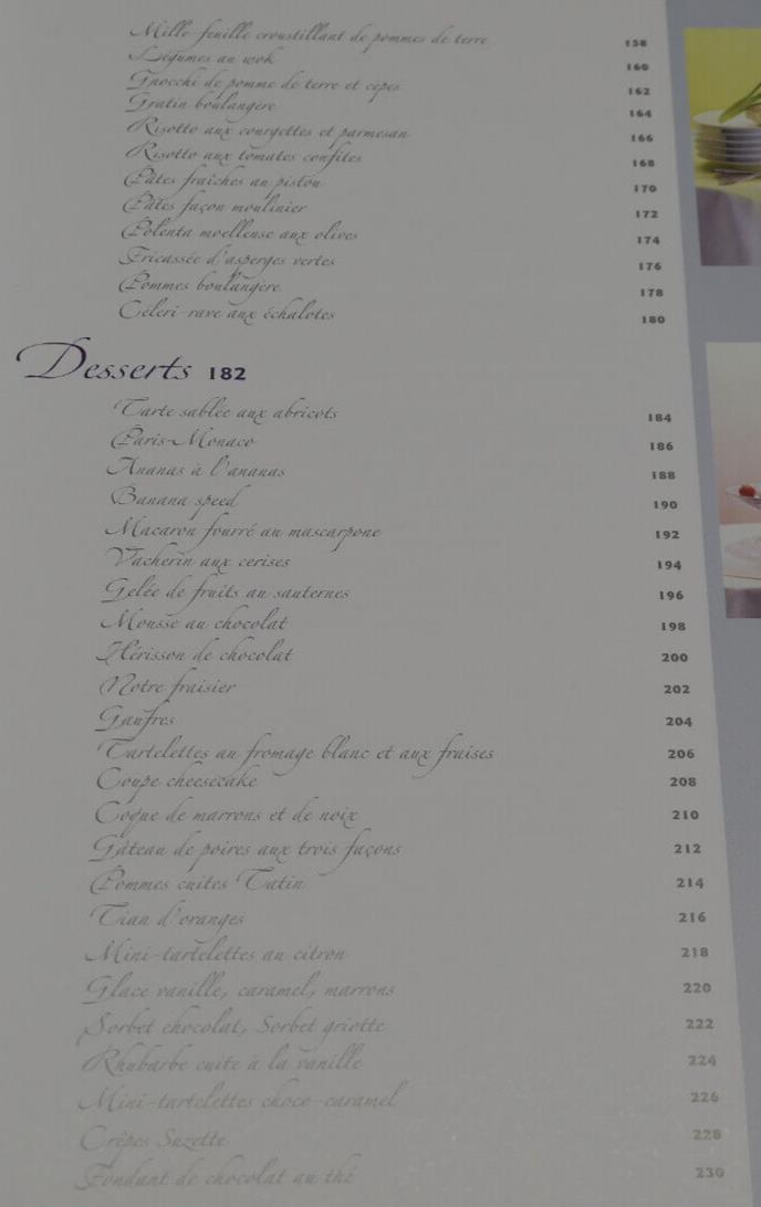 LA CUISINE DE DUCASSE PAR SOPHIE DUDEMAINE / RECETTES GASTRONOMIE PHOTOS / 2006