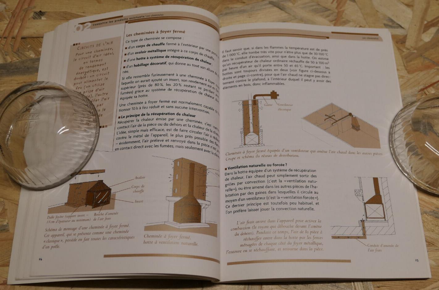 SE CHAUFFER AU BOIS / GUIDE CHAUFFAGE HABITAT MAISON ENERGIE / EYROLLES 2006