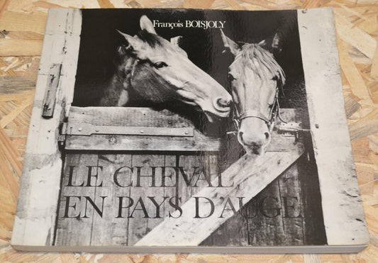LE CHEVAL EN PAYS D'AUGE / NORMANDIE PHOTOS EQUITATION COURSES HIPPIQUES / 1986