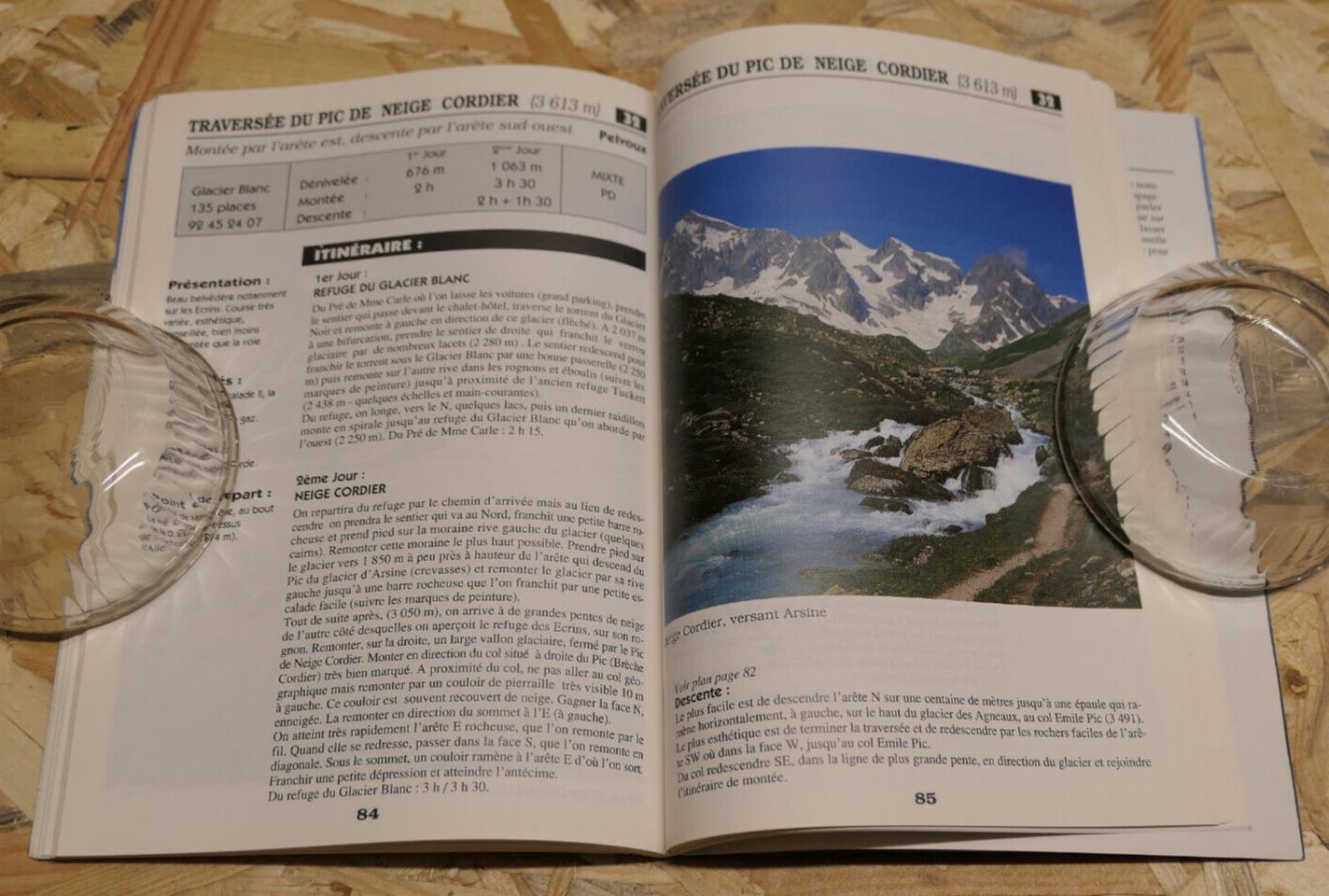 AU-DELA DE LA RANDONNEE MASSIF DES ECRINS 50 ITINERAIRES HAUTE-MONTAGNE ALPES