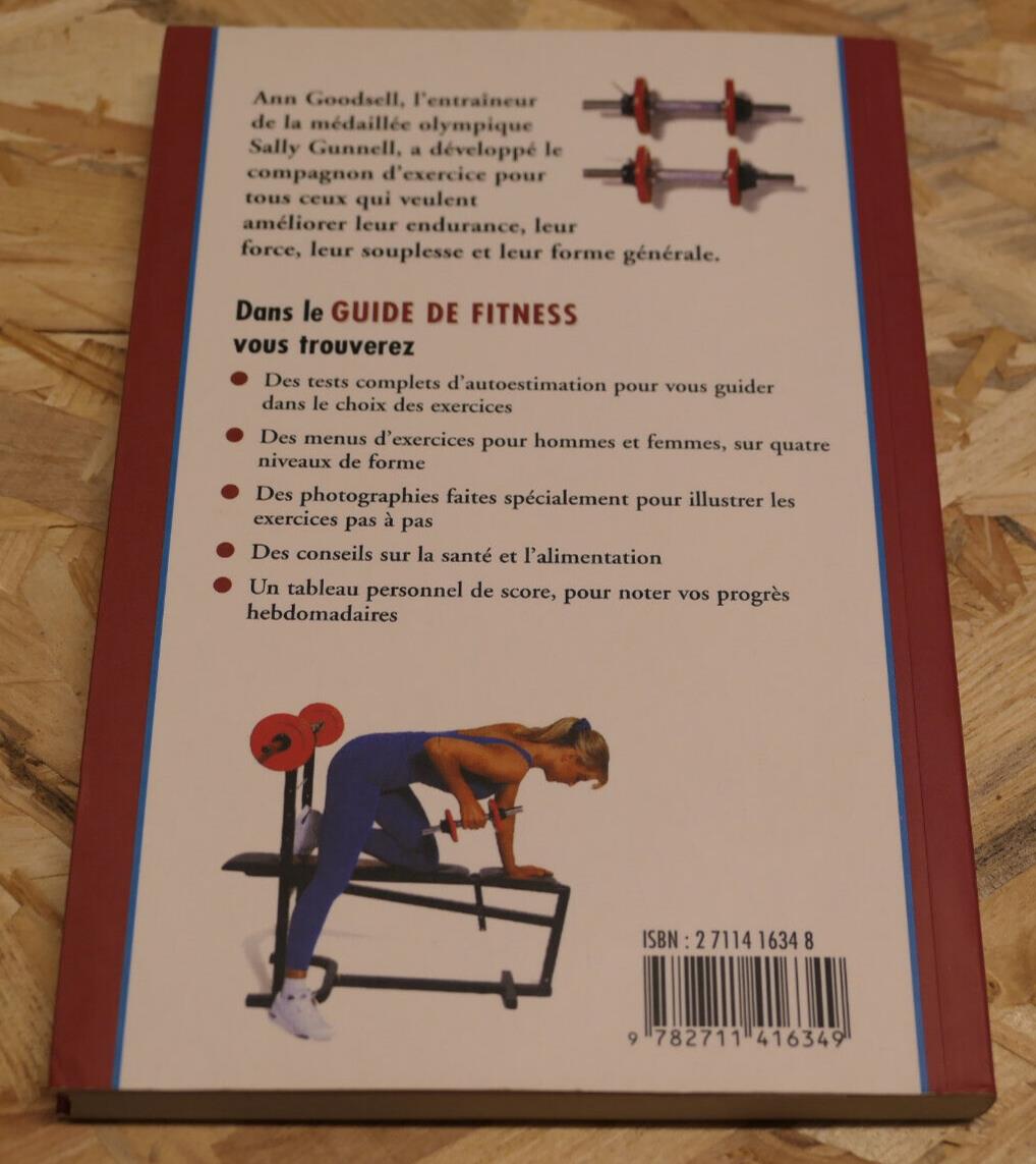 GUIDE DE FITNESS / ANN GOODSELL / VIGOT 2003 SPORT EXERCICES PHOTOS SANTE