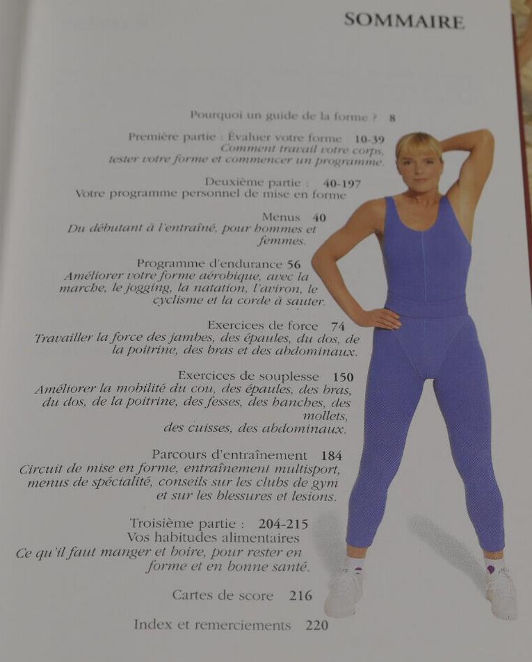 GUIDE DE FITNESS / ANN GOODSELL / VIGOT 2003 SPORT EXERCICES PHOTOS SANTE
