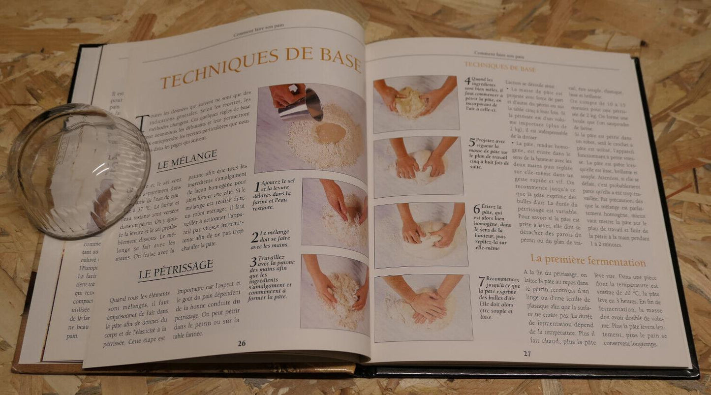 COMMENT FAIRE SON PAIN / AGLAE BLIN / RUSTICA EDITIONS 1994 / BOULANGERIE