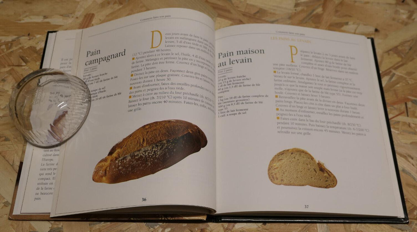 COMMENT FAIRE SON PAIN / AGLAE BLIN / RUSTICA EDITIONS 1994 / BOULANGERIE