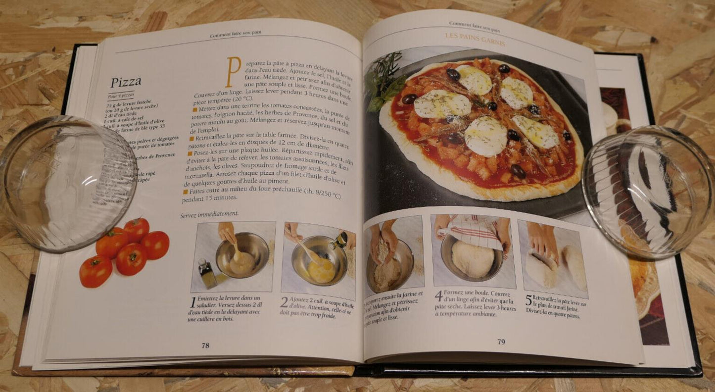 COMMENT FAIRE SON PAIN / AGLAE BLIN / RUSTICA EDITIONS 1994 / BOULANGERIE