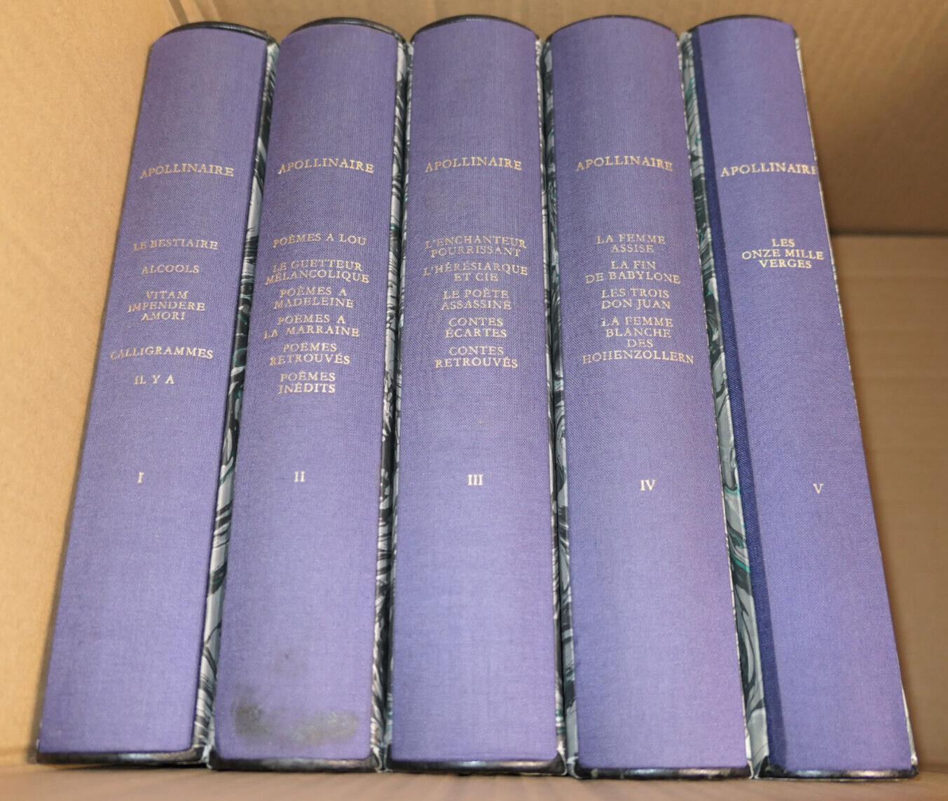 APOLLINAIRE / OEUVRES POETIQUES / ANDRE SAURET 1984