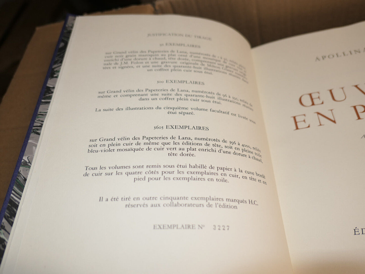 APOLLINAIRE / OEUVRES POETIQUES / ANDRE SAURET 1984