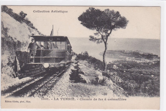 Carte Postale Ancienne CPA 06 - La Turbie - Chemin De Fer À Crémaillère