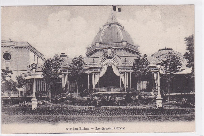 Carte Postale Ancienne CPA 73 - Aix-Les-Bains - Le Grand Cercle