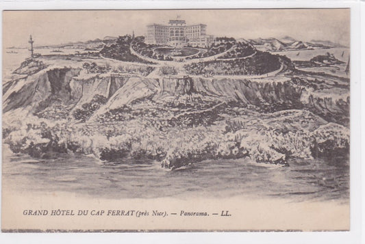 Carte Postale Ancienne CPA 06 - Grand Hôtel Du Cap Ferrat (Près Nice) - Panorama