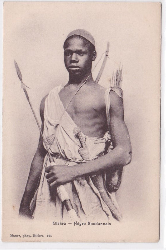 Carte Postale Ancienne CPA Algérie - Biskra - Nègre Soudannais