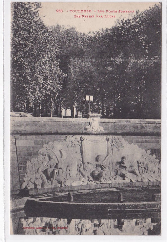 Carte Postale Ancienne CPA 31 Toulouse - Les Ponts Jumeaux - Bas-Relief Par Lucas