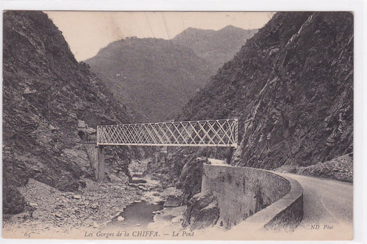 Carte Postale Ancienne CPA Algérie - Les Gorges De La Chiffa - Le Pont