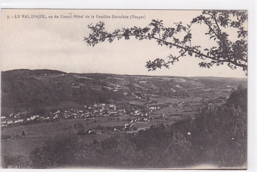 Carte Postale Ancienne CPA 88 - Le Val-D'Ajol Vu Du Grand Hôtel De La Feuillée Dorothée