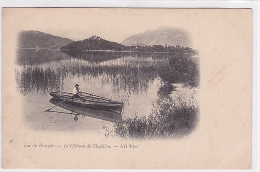 Carte Postale Ancienne CPA 73 - Lac Du Bourget - Le Château De Chatillon