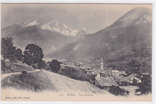 Carte Postale Ancienne CPA 73 - Bozel - Vue Générale
