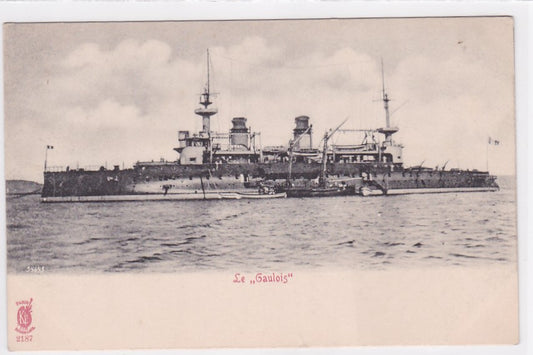 Old Postcard CPA Navy War - Battleship Le Gaulois