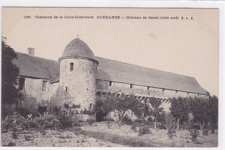 Carte Postale Ancienne CPA 44 - Châteaux De La Loire Inférieure - Guérande - Château De Careil (Côté Sud)
