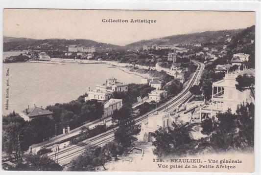 Carte Postale Ancienne CPA 06 - Beaulieu - Vue Générale - Vue Prise De La Petite Afrique