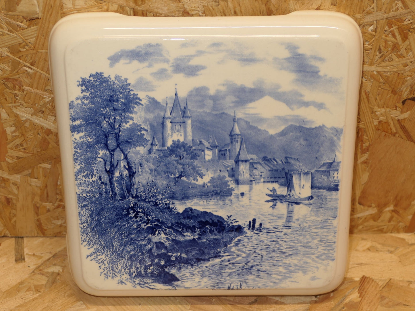 Ensemble Vintage Dessous De Plat & Reposes Bouteilles Villeroy & Boch Mettlach