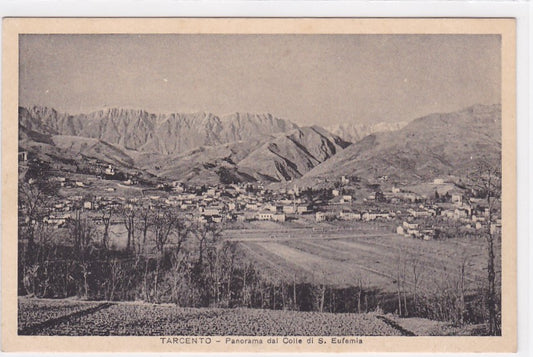 Old Postcard AK Italy - Tarcento - Panorama Dal Colle Di S. Eufemia