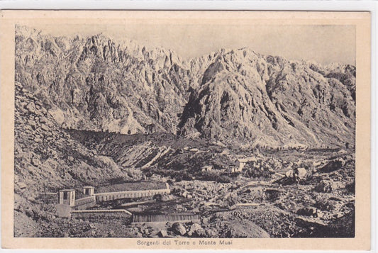 Old Postcard AK Italy - Sorgenti Del Torre E Monte Musi