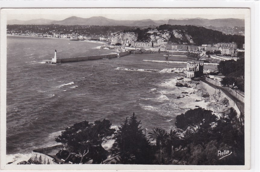 Carte Postale Semi-Moderne CPSM 06 Nice - Vue Du Mont Boron