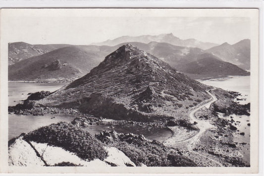 Carte Postale Semi-Moderne CPSM Ajaccio - La Route Des Îles Sanguinaires