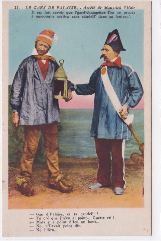 Carte Postale Ancienne CPA 14 Calvados - Le Gars De Falaise - Normandie