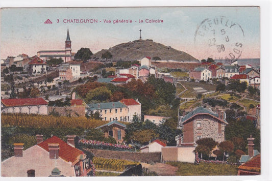 Old Postcard CPA 63 Chatelguyon - General View - The Calvary