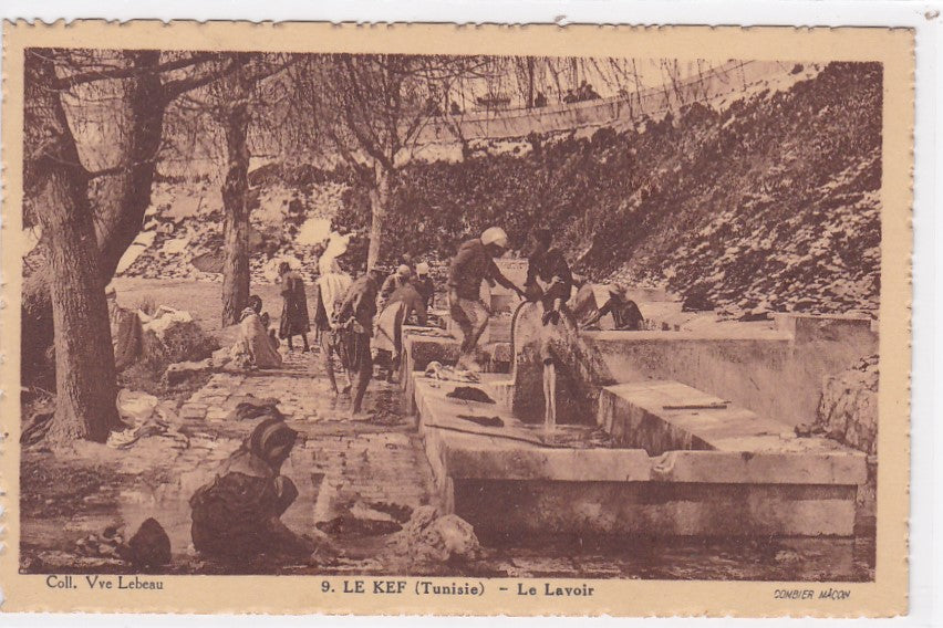 Carte Postale Ancienne CPA Afrique - Tunisie - Le Kef - Le Lavoir