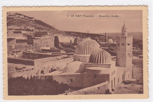Carte Postale Ancienne CPA Afrique - Tunisie - Le Kef - Quartier Arabe