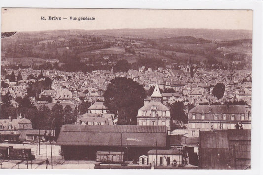 Carte Postale Ancienne CPA 19 Brive - Vue Générale