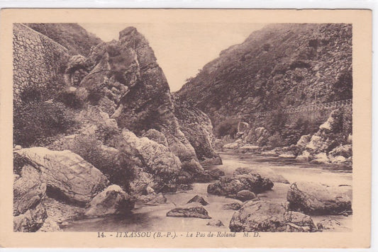 Carte Postale Ancienne CPA 64 Itxassou - Le Pas De Roland