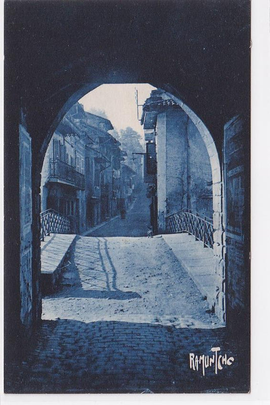 Carte Postale Ancienne CPA 64 Rue D'Espagne À Saint-Jean-Pied-De Port