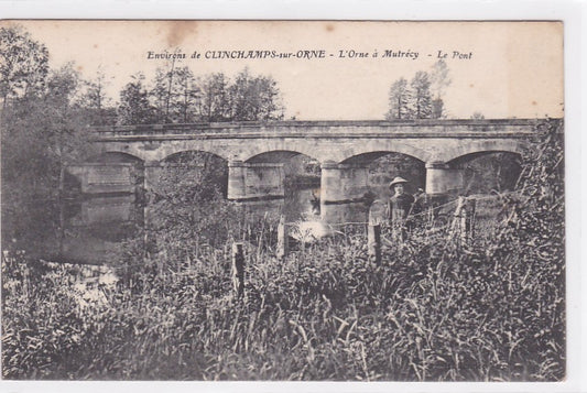 Carte Postale Ancienne CPA Environs De Clinchamps-Sur-Orne - Mutrécy - Le Pont