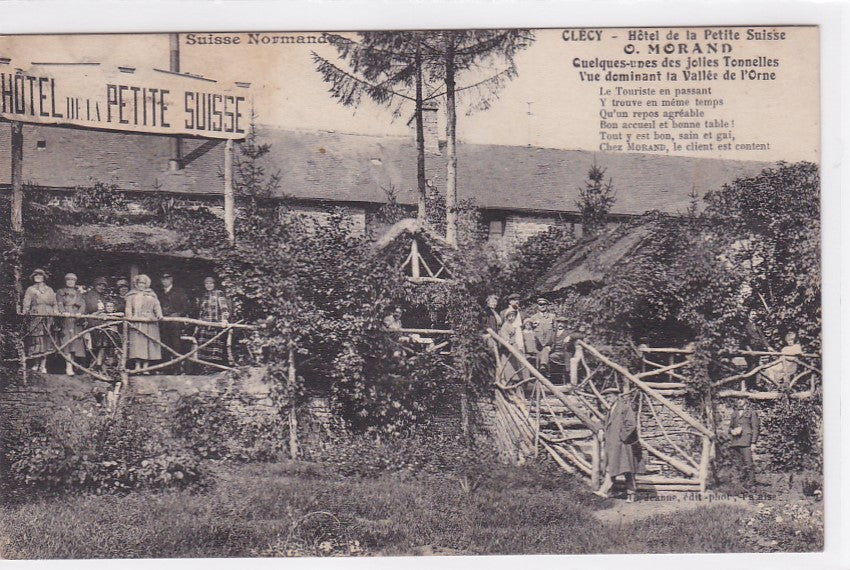 Carte Postale Ancienne CPA 14 Clécy - Hôtel De La Petite Suisse O. Morand