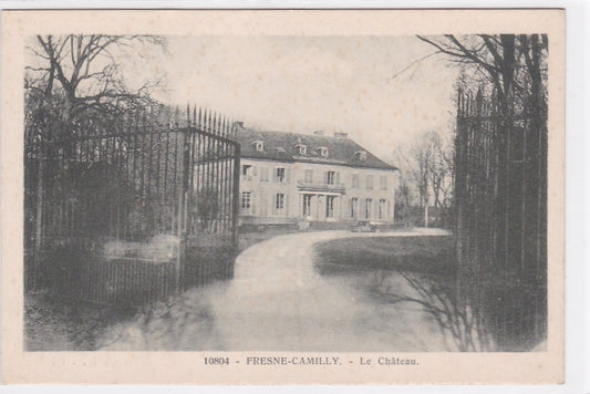 Carte Postale Ancienne CPA Calvados 14 - Fresne-Camilly - Le Château