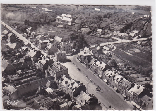 Carte Postale CPSM Calvados 14 Vassy - Vue Aérienne - Quartier De La Mairie