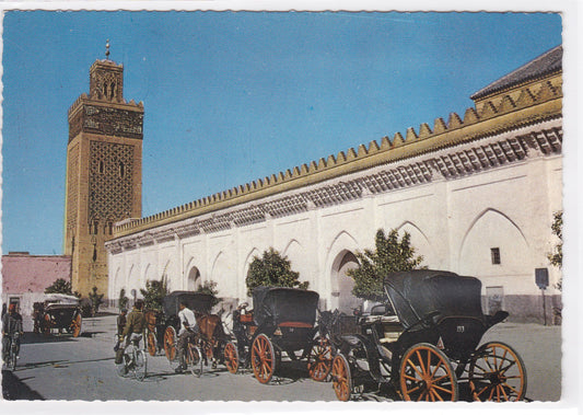 Carte Postale CPSM Le Maroc Pittoresque - Marrakech - Mosquée Des Saadiens