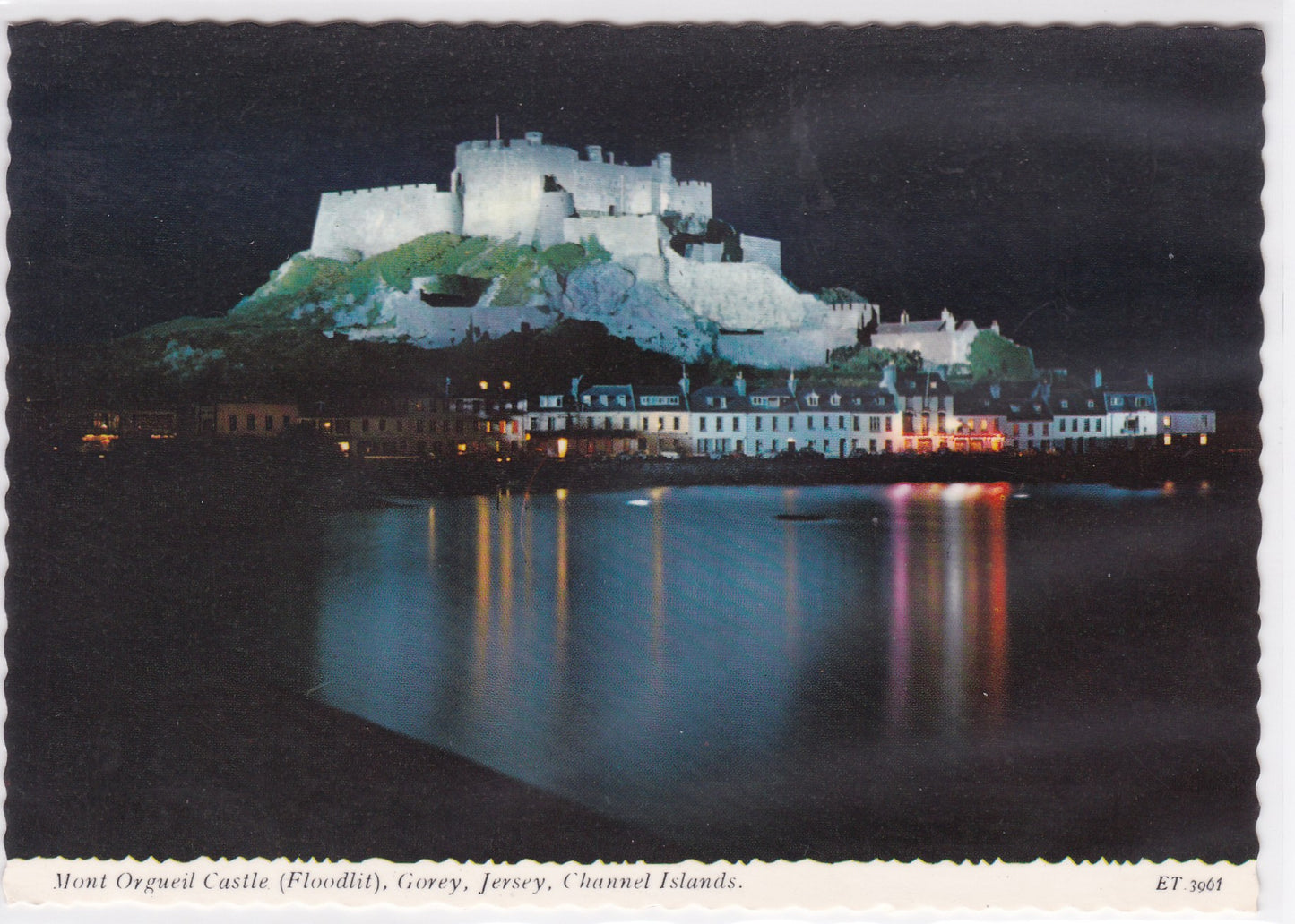 Carte Postale CPSM Mont Orgueil Castle - Gorey - Jersey - Channel Islands