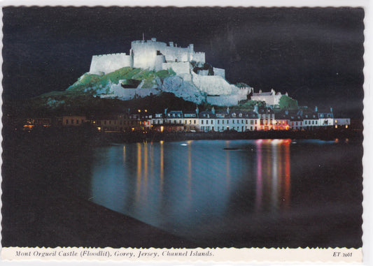 Carte Postale CPSM Mont Orgueil Castle - Gorey - Jersey - Channel Islands
