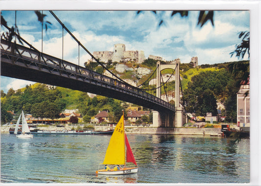 Carte Postale CPM 27 Les Andelys - Le Château Gaillard Et La Seine