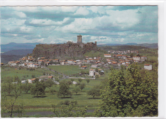 Carte Postale CPSM 43 Polignac - Château Du XIe S. Sur Sa Butte De Basalte