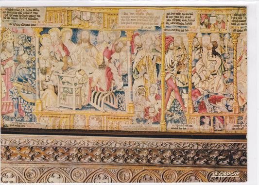 Carte Postale CPM 43 Abbaye De La Chaise-Dieu - Tapisserie D'Arras - La Cène