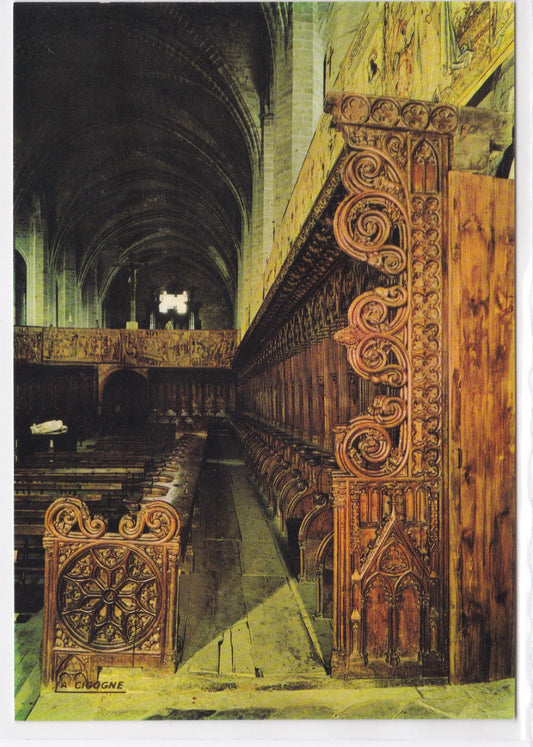 Carte Postale CPM 43 La Chaise-Dieu - Église Abbatiale - Les Stalles Du Chœur