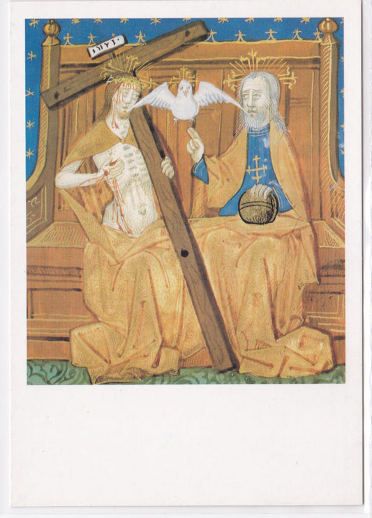 Carte Postale CPM 27 Bibliothèque Municipale D'Évreux - La Trinité - Missel