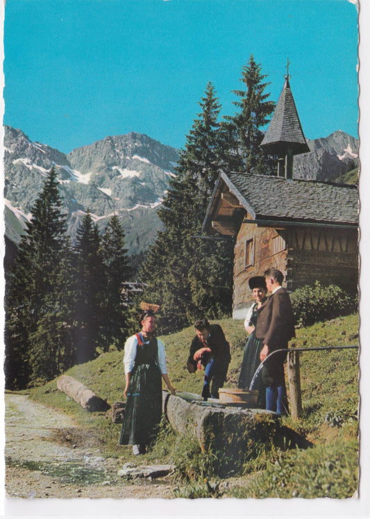 Carte Postale CPSM Austria - Bregenzerwälder Trachten